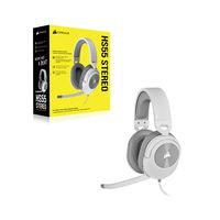 Corsair HS55 STEREO Headset Bedraad Hoofdband Gamen Wit - thumbnail