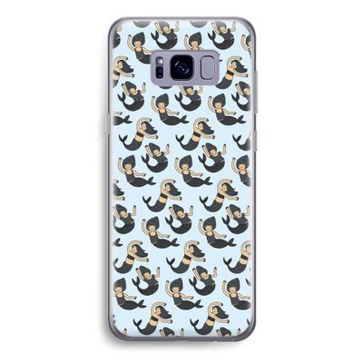 Zeemeermin: Samsung Galaxy S8 Transparant Hoesje