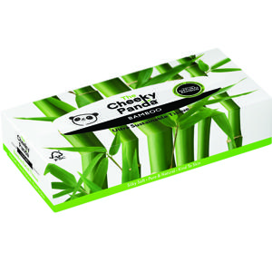 The Cheeky Panda Bamboo tissues box 3laags