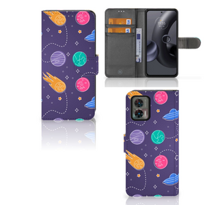 Motorola Edge 30 Neo Wallet Case met Pasjes Space