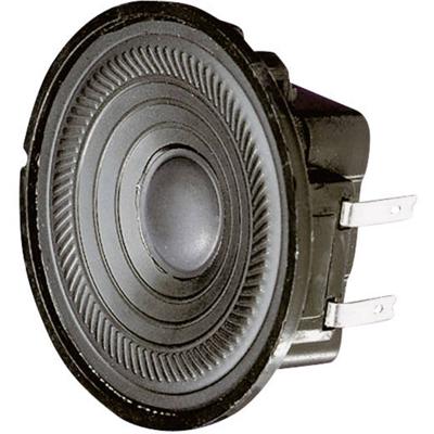 Visaton K 50 WP - 8 Ohm 2 inch 5 cm Mini-luidspreker 2 W 8 Ω Zwart Kunststof membraan, Vochtbestendig, UV-bestendig