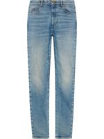 Gucci jean skinny à motif zèbre - Bleu