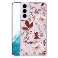 Back Cover Samsung Galaxy S22 Watercolor Flowers Back Cover Samsung Galaxy S22 Watercolor Flowers