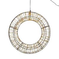 Krans metaal 1400l 48x10 cm luxury - Annas collection