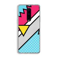 Pop Art #3: OnePlus 8 Transparant Hoesje