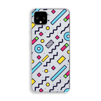 8-bit N°8: Pixel 4 XL Transparant Hoesje