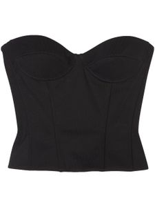 Balenciaga haut-bustier - Noir