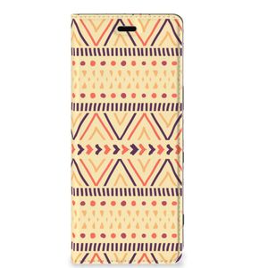 Sony Xperia 5 Hoesje met Magneet Aztec Yellow