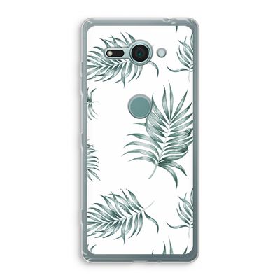 Simple leaves: Sony Xperia XZ2 Compact Transparant Hoesje