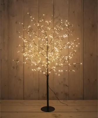 BOOM 600LED CLASSIC WARM IP44 TRAFO HOOGTE 120 CM ZWART