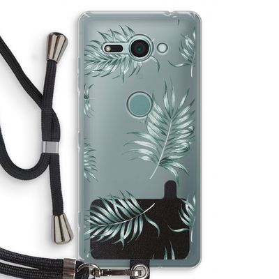 Simple leaves: Sony Xperia XZ2 Compact Transparant Hoesje met koord