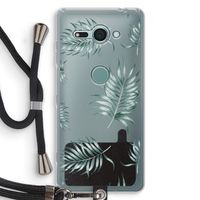 Simple leaves: Sony Xperia XZ2 Compact Transparant Hoesje met koord
