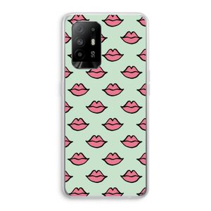 Lipjes: Oppo A94 5G Transparant Hoesje