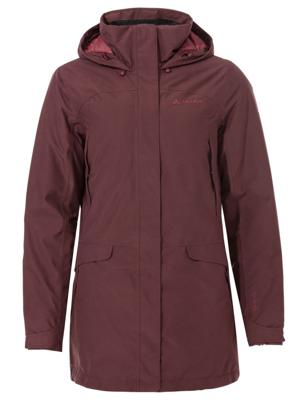 Vaude Skomer Wool Dames Parka Dark Oak 40