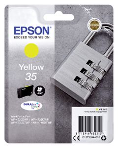 Epson Padlock Singlepack Yellow 35 DURABrite Ultra Ink