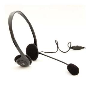 Ewent EW3563 hoofdtelefoon/headset Hoofdband Zwart