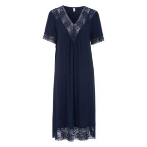 Damella Plain Lace Short Sleeve Nightdress