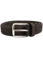 Tod's woven belt - Marron