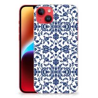 iPhone 14 Plus TPU Case Flower Blue