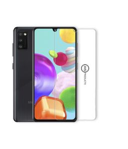Screenprotector geschikt voor Samsung Galaxy A41 - Tempered Glass - Beschermglas - Glas - Transparant