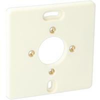 Enzo Montageplaat 1-voudig creme 4050730