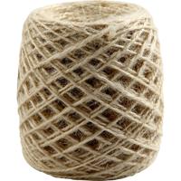 Creativ Company Natuurlijk hennep, dikte 1-2 mm, naturel, 150 m/ 1 rol