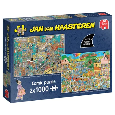 Puzzel jvh muz & vak 2x1000 10.21