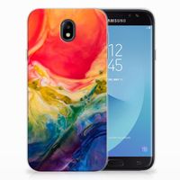 Hoesje maken Samsung Galaxy J7 2017 | J7 Pro Watercolor Dark