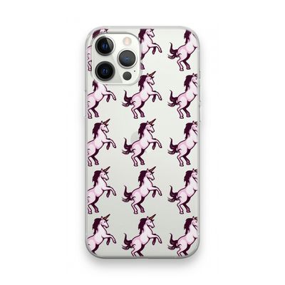 Musketon Unicorn: iPhone 12 Pro Max Transparant Hoesje