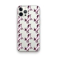 Musketon Unicorn: iPhone 12 Pro Max Transparant Hoesje Musketon Unicorn: iPhone 12 Pro Max Transparant Hoesje