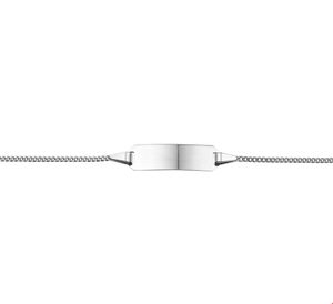 TFT Graveerarmband Witgoud Plaat 5,0 mm 9 - 11 cm