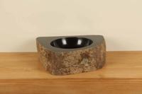 Flussstein Waschbecken RV000001, 52x40x15 cm