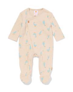 HEMA Baby Overslagboxpak Katoen Ganzen Ecru (ecru)