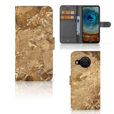 Nokia X10 | Nokia X20 | Bookcase | Marmer Creme
