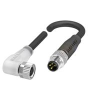 BALLUFF BCC02U3 Distributieleiding M8 x 1 Aantal polen (sensoren): 4 1.50 m 1 stuk(s)