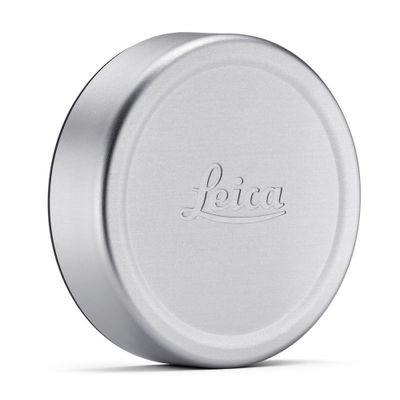 Leica 19660 Lensdop Q, E49, aluminium, zilver geanodiseerde afwerking Leica 19660 Lensdop Q, E49, aluminium, zilver geanodiseerde afwerking
