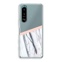 A touch of peach: Sony Xperia 5 III Transparant Hoesje