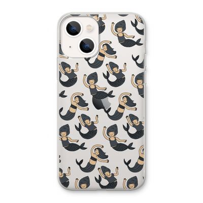 Zeemeermin: iPhone 13 Transparant Hoesje