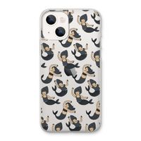 Zeemeermin: iPhone 13 Transparant Hoesje