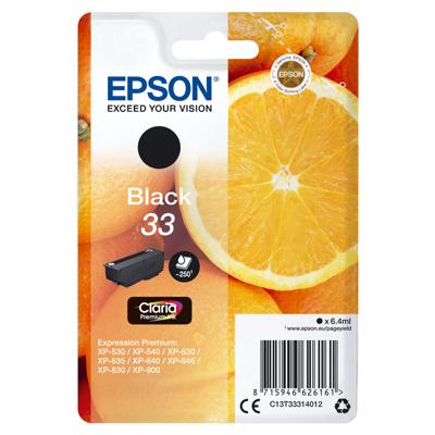 Originele inktcartridge Epson T3331 Zwart