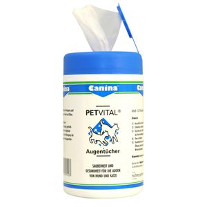 Canina PetvitalÂ® Oogverzorgingsdoekjes,  120 stuks