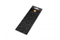 EK Water Blocks EK-Quantum Torque Color Ring 10-Pack HDC Koppelbevestigingsring Zwart 1/4" 10 stuk(s)