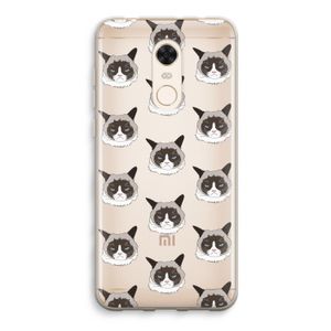 It's a Purrr Case: Xiaomi Redmi 5 Transparant Hoesje