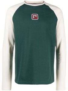Balmain t-shirt à broderies PB - Vert