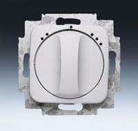 Busch-Jaeger ventilatorschakelaar met draaiknop creme