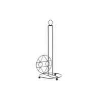 Houder voor keukenpapier DKD Home Decor Zwart Metaal 15,5 x 15,5 x 39,5 cm