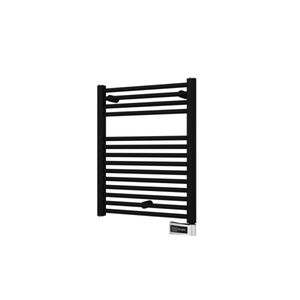 Designradiator Elektrisch BWS Palian-EL 68,8x55 cm 300 Watt Mat Zwart