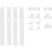 Hama 00221017 Kabelgoot (b x d) 24 mm x 14 mm Wit 4 stuk(s)