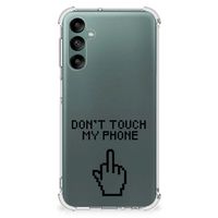 Samsung Galaxy A24 Anti Shock Case Finger Don't Touch My Phone