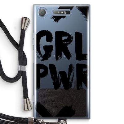 Girl Power #2: Sony Xperia XZ1 Transparant Hoesje met koord